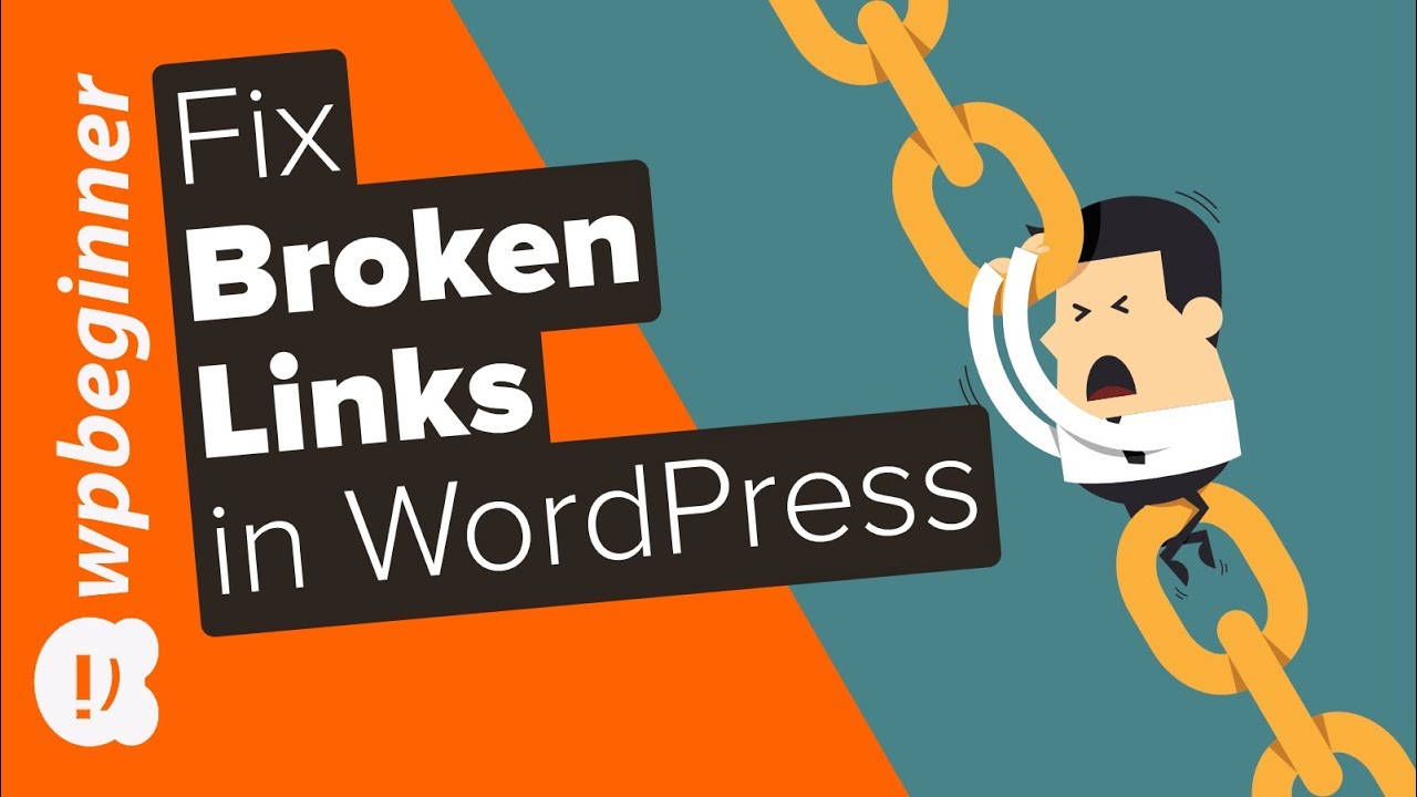 how to fix broken links wordpress